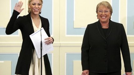 Shakira elogió a la Presidenta Bachelet