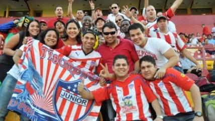 Unión Española impuso su localía ante Junior por Copa Libertadores