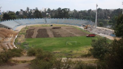 Estadio Sausalito es demolido para reconstrucción