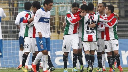 Miguel Escalona anotó el empate de Palestino ante U. Católica por Copa Chile