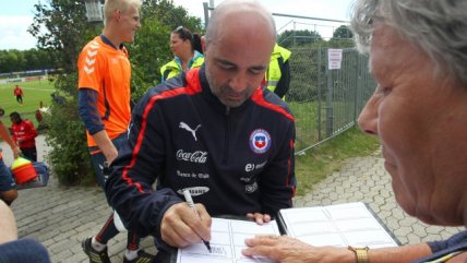 Sampaoli y seleccionados recorrieron Copenhague antes de volver a Chile