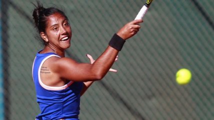 Daniela Seguel brilló en el tenis de Santiago 2014