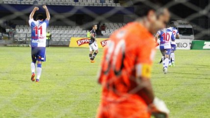 Deportes Antofagasta venció a Palestino durante los últimos minutos del encuentro