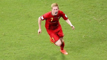 Kevin de Bruyne abrió la cuenta para Bélgica ante Estados Unidos
