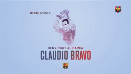 FC Barcelona presentó a Claudio Bravo con este video