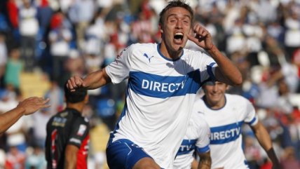 Matías Cahais marcó el único gol en el triunfo de la UC sobre Antofagasta