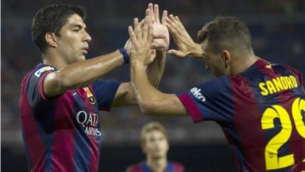 FC Barcelona se divirtió con León en debut de Luis Suárez