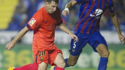 Barcelona con Claudio Bravo en cancha goleó a Levante