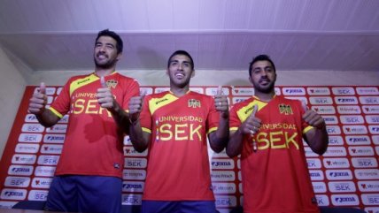 Unión Española presentó a sus tres refuerzos para el Torneo de Clausura 2015