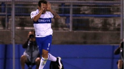 Alvaro Ramos convirtió el gol del empate frente a Palestino