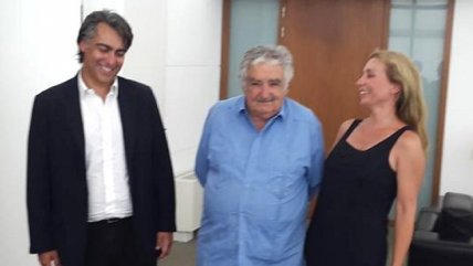   Marco Enríquez-Ominami y Karen Doggenweiler se reunieron con 