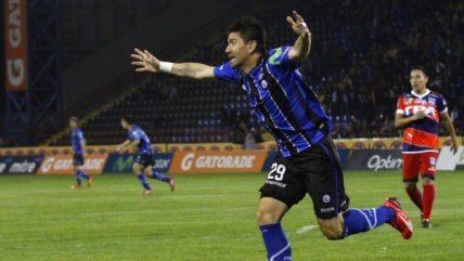 Héctor Mancilla anotó el gol del triunfo de Huachipato sobre ante San Marcos