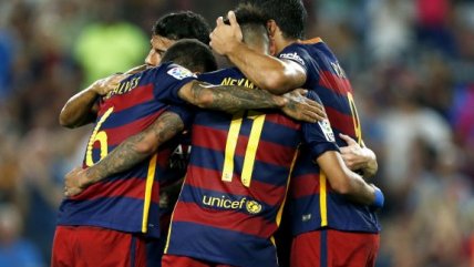 El triunfo de FC Barcelona en el Trofeo "Joan Gamper"