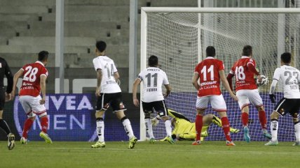 Maximiliano Bajter marcó el descuento para Unión La Calera ante Colo Colo