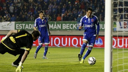 Cristian Suárez abrió la cuenta en la Supercopa ante Universidad de Concepción