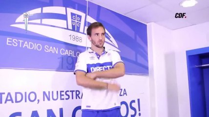 U. Católica grabó videos para presentar a sus jugadores en el tablero marcador de San Carlos