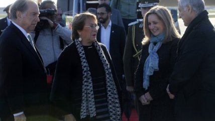   Presidenta Bachelet llegó a Washington para participar en cumbre de seguridad nuclear 