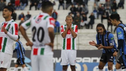 Palestino y Huachipato abrieron la fecha 14 con empate en La Cisterna