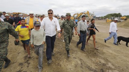 Presidente de Ecuador: La naturaleza nos está poniendo a prueba
