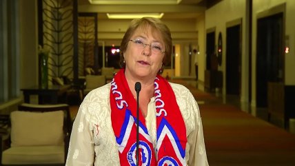   El mensaje de la Presidenta Bachelet a la selección tras el triunfo en Copa América Centenario 