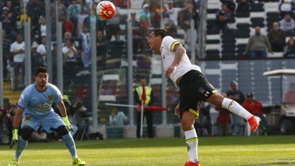Esteban Paredes logró el empate parcial de Colo Colo ante U. Española
