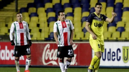 Matías Conti anotó el gol del triunfo de U. de Concepción ante Palestino