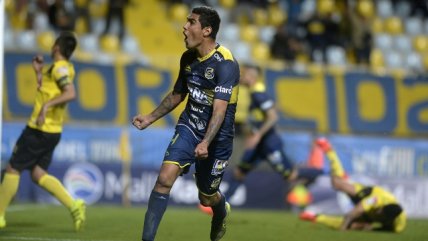 Sebastián Varas selló el empate de Everton contra San Luis