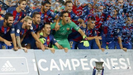 Claudio Bravo fue figura en triunfo de Barcelona sobre Sevilla en la Supercopa