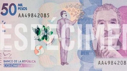 Colombia pone en circulación billete con la imagen de Gabriel García Márquez