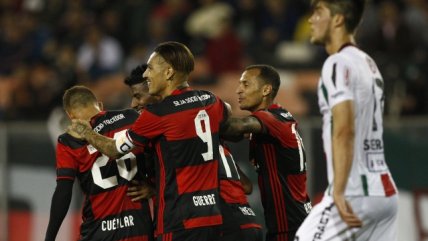 Palestino fue superado por Flamengo en intenso duelo en la Copa Sudamericana