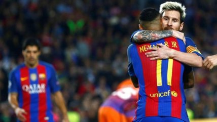 Lionel Messi se lució con un triplete en la goleada de Barcelona a Manchester City