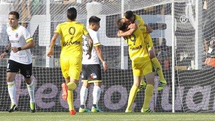 Alejandro Fiorina marcó el 0-3 de San Luis frente a Colo Colo