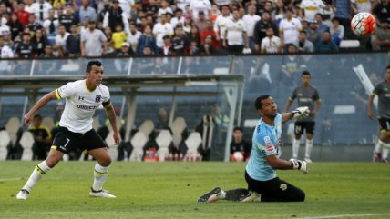 El segundo gol de Esteban Paredes le dio esperanzas a Colo Colo