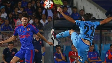 El intenso empate entre U. de Chile y Deportes Iquique en el Nacional