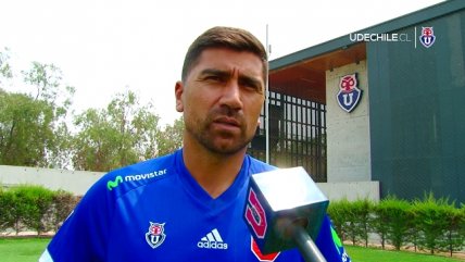 David Pizarro: El grupo que hay en U. de Chile puede pelear el campeonato