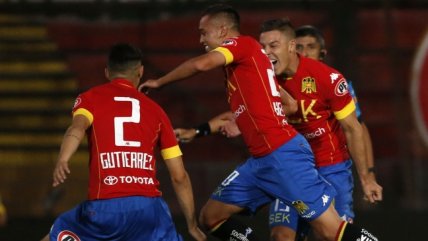 Oscar Hernández clavó un golazo en el choque de Unión Española y Temuco
