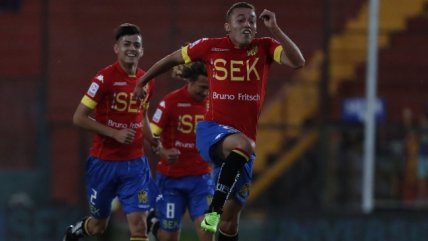 Oscar Hernández marcó su segundo gol personal en choque de Unión Española y Temuco