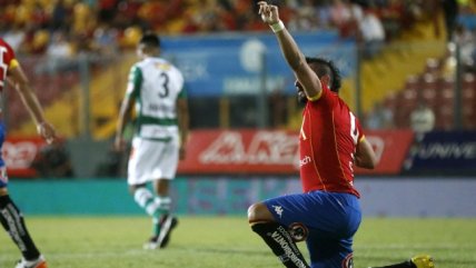 Carlos Salom anotó el cuarto gol de Unión Española ante Temuco