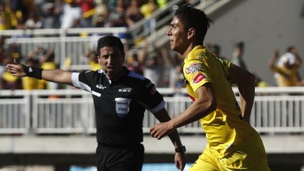 Ignacio Lara marcó para San Luis luego de una floja reacción de Paulo Garcés