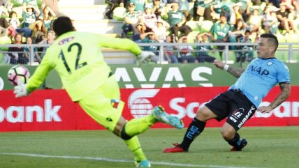 Alvaro Ramos finiquitó un contragolpe y decretó la ventaja de D. Iquique ante S. Wanderers