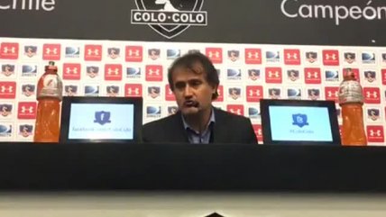 Fernando Vergara: "A lo mejor nos faltaron minutos para llevarnos un mejor resultado"