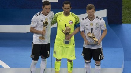 Claudio Bravo ganó el "guante de oro" de la Copa Confederaciones