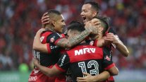 Flamengo arribó a Santiago para enfrentar a Palestino en Copa Sudamericana