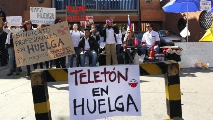  Dirigente explicó demandas de los trabajadores de Teletón en huelga 