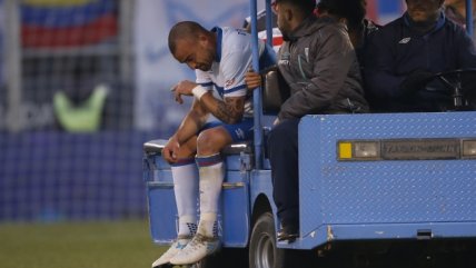 Santiago Silva salió lesionado en la victoria de U. Católica sobre Curicó Unido