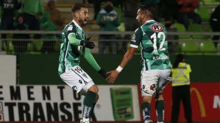 Santiago Wanderers abrió el marcador ante O'Higgins con gol de Ezequiel Luna