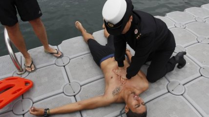   Simulacro de salvataje dio el vamos a la temporada estival en la Región del Biobío 