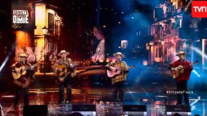   Con algunas pifias se presentaron Los Huasos Quincheros en Olmué 