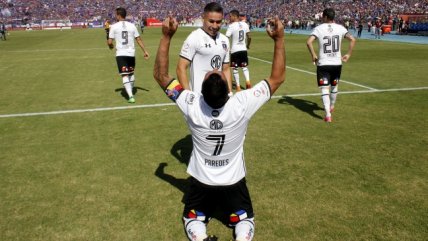 Colo Colo logró revitalizador triunfo sobre U. de Chile en el Superclásico