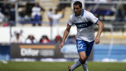 Luciano Aued marcó de penal el segundo tanto de la UC ante Cobreloa por Copa Chile